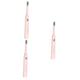 ULTECHNOVO Travel Electric Toothbrush 3pcs Toothbrush Kids Tooth Brush Aldult Bristles Pink Electric Rechargeable Toothbrush