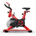 TABKER Exercise Bike Household Spinning Bicycle Indoor Exercise Bike Sports Bicycle Weight Loss Fitness Equipment Indoor Exercise Bike Spinning Bike (Color : Red)