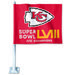 WinCraft Kansas City Chiefs 2023 AFC Champions 11.75" x 14" Two-Sided Car Flag