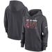 Women's Nike Anthracite San Francisco 49ers 2023 NFC Champions Locker Room Trophy Collection Pullover Hoodie