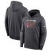 Men's Nike Anthracite San Francisco 49ers 2023 NFC Champions Locker Room Trophy Collection Pullover Hoodie