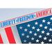 The Holiday Aisle® - Patriotic Flag Postcards, 40 Pack All Occasion Postcards, Liberty & Freedom in Green/Red | 7.72 H x 5.63 W x 1.22 D in | Wayfair
