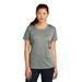 Sport-Tek LST350 Women's PosiCharge Competitor Top in Grey Concrete Heather size Medium | Polyester