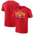 Kansas City Chiefs 2023 Conference Champions Hometown Not Done T-Shirt - Herren