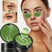 TUTUnaumb Green Algae Eye Mask Under Eye Patches Dark Circles Under Eye Masks for Puffiness - Soothing Eye Gel Pads Retinol Collagen Hyaluronic Acid Moisturizing & Reducing Wrinkles 30 Pairs-Green