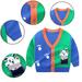 CSCHome 1-7T Boys Fall Winter Cardigan Sweater Kids Winter Cute Button up Knit Sweater Soft Knitwear Coats Toddler Cartoon Puppy Knitwear