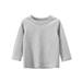 Toddler Kids Girls Boys Long Sleeve Basic T Shirt Casual Tees Shirt Tops Solid Color Top Shirt Top Tee Size Medium Tops Youth Boys Long Sleeve Thermal Boys Long Sleeve T Shirt Size 8 Boys Large Shirts