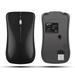 HXSJ Optical Device 3-Mode Mouse Built-in BUZHI Mouse Built-in 400mAh T23 Mouse 3-Mode Mouse 3-Mode Mouse Battery PC Laptop ERYUE QISUO Laptop BT Mouse HUIOP