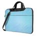 YFYANG 15.6 inch Universal Laptop Bag Oxford Cloth Laptop Sleeve Multi-functional Blue Background Texture Notebook Computer Messenger Bag Handbag