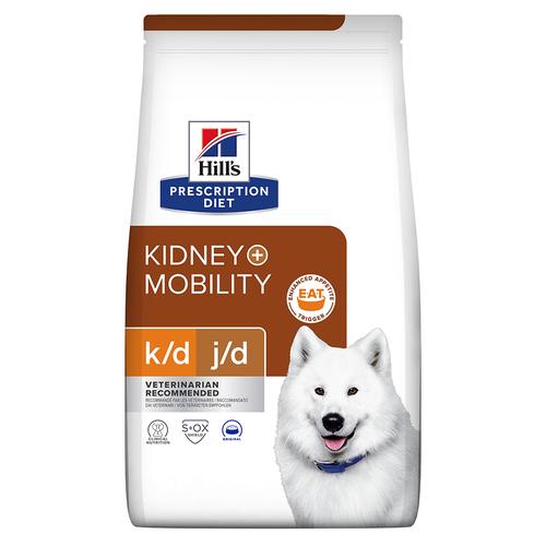 2x 4kg Hill's Prescription Diet k/d + Mobility Hundefutter Trocken