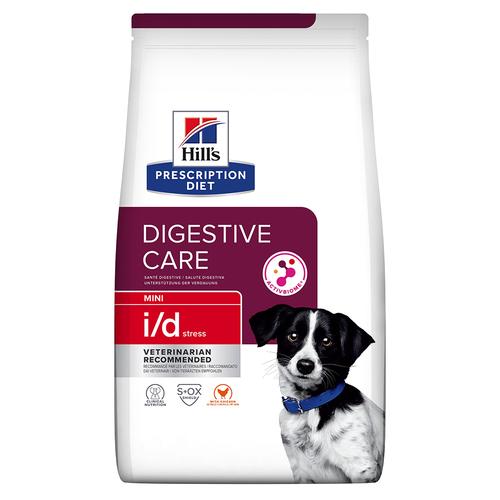 1kg Hill's Prescription Diet i/d Stress Mini Digestive Care mit Huhn Hundefutter trocken