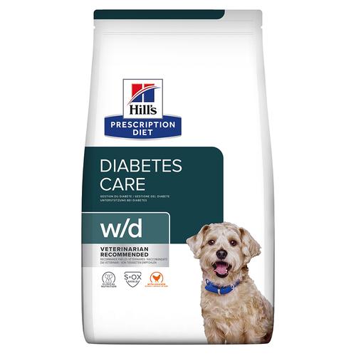 1,5kg Hill's Prescription Diet w/d Diabetes Care mit Huhn Hundefutter trocken
