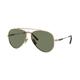 Ray-Ban RB8225 Aviator Titanium 313852 Men's Sunglasses Gold Size 62