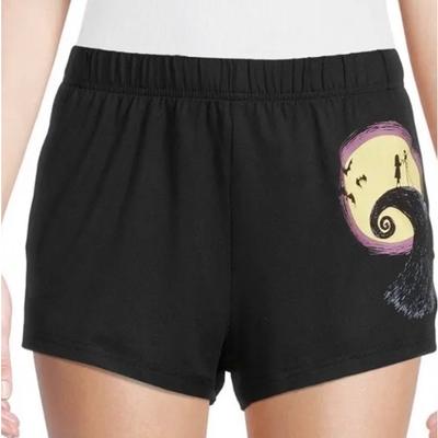 Disney Intimates & Sleepwear | Disney Nightmare Before Christmas Women's Sleep Shorts Boxers Burton New 3xl | Color: Black | Size: Xxxl