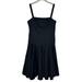 Ralph Lauren Dresses | Lauren Ralph Lauren Black Cocktail Sleeveless Sleeveless Square Neck Dress Sz 8 | Color: Black | Size: 8