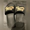 Nike Shoes | Men’s Size 10 Nike Slippers | Color: Black | Size: 10