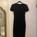 J. Crew Dresses | J Crew Midi T Shirt Dress | Color: Black | Size: Xs