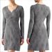 Athleta Dresses | Athleta Black White Micro Dot Wrap It Up/Faux Wrap Dress Size, Large | Color: Black/White | Size: L