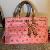 Dooney & Bourke Bags | Dooney & Bourke Vintage Pink Monogram Handbag | Color: Pink | Size: Os