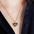 Kate Spade Jewelry | Kate Spade Nwot Gold-Tone Pav Crystal Miss To Mrs. Heart Pendant Necklace, | Color: Gold | Size: Os