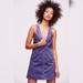 Free People Dresses | Free People New Blue Corduroy Rolling Thunder Jumper Overall Dress Mini V-Neck | Color: Blue | Size: Xs