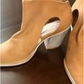 Free People Shoes | Free People Wilder Booties, Tan-Size 38 (7 1/2) | Color: Tan | Size: 7.5