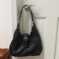 Coach Bags | Medium Sized Black Coach Shoulder Bag | Color: Black | Size: Os