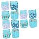 ERINGOGO 12 Pcs Washable Diapers Baby Nappy Diaper Pants Baby Diaper Skirt Cloth Diapers for Babies Pocket Cloth Nappy Wicker Handbag Leak Cute Newborn Breathable Polyester Pulled Cloth