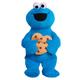 Just Play Sesame Street Valentine Large Plush Cookie Monster, Kids Toys for Ages 18 Month