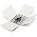 Print File GPN57 5 x 7" Glass Plate Enclosures (White, 25-Pack) 291-5002