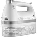 VEVOR 5 Speed Hand Mixer Stainless Steel in White | 5.51 H x 8.11 W x 3.38 D in | Wayfair JXSDDQ250W6YRE1NUV1