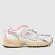 New Balance 530 trainers in white & pink