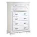 Alcott Hill® Brianie 3 - Drawer Dresser Wood in Brown/White | 52 H x 18 W x 36 D in | Wayfair 976E3AB322CA4914A1D8DE1ACBC724E0