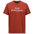 Peak Performance - Original Tee - T-Shirt Gr M rot