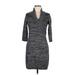 Alyx Casual Dress - Sweater Dress: Gray Marled Dresses - Women's Size Medium