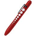 Prestige Medical Soft Led Pupil Gauge Penlight with Poly Bag Packagaing Red