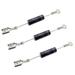 (Pack of 3) CL01-12 Microwave Oven High Voltage Silicon Rectifiers Diodes 350mA 12kV (Replace for HVM12 HVR-1X3 T3512 T4512)