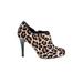 Cole Haan Nike Ankle Boots: Ivory Leopard Print Shoes - Women's Size 5 - Almond Toe