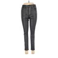 Joe's Jeans Jeggings - High Rise Skinny Leg Boyfriend: Gray Bottoms - Women's Size 28 - Dark Wash