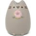 Hamee Pusheen Cat Slow Rising Cute Jumbo Squishy Toy (Bread Scented 6.3 inch) [Birthday Gift Bags Party Favors Gift Basket Filler Stress Relief Toys] - Pusheen with Donut