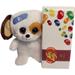 Twisted Anchor Trading Co Get Well Soon Gifts for Women Men or Kids - Cute 6 Beanie Boo Plush with Jelly Bean Gift Box - Comes in a Gift Bag so It s Ready for Giving (Puppy Dog)