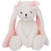 Bedtime Originals Blossom Plush Bunny Stuffed Animal Toy Plushie - Snowflake