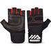 Workout Gloves for Men and Women Weight Lifting Gloves with Wrist Wrap Support for Gym Training Weightlifting Crossfit Pulls Up Cycling Exercise Fingerless Gloves Full Palm
