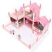 Children s Play House Little Girl Toys 3-year-old Princess Castle Villa DIY Dollhouse Assembled Creative Kids Plaything Puzzles Assembly Models Simulated Miniature Frame Kit