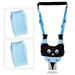 ORANGEHOME Baby Walker Toddler Walking Harness Helper and 2 Pair Knee Pads Adjustable Standing Up and Walking Learning Helper for Toddler 7-24 Month-Blue