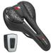 WEST BIKING Bicycle saddle Removable LED Tail MTB Mountain Road Men Women MTB Padded Saddle Cushion Women MTB Mountain Seat Padded Saddle Mountain Road Bike Saddle Cushion Removable seat HUIOP Bike