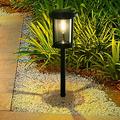 WSBDENLK Solar Street Light - Solar Street Light Outdoor Ip54 Auto On/off Garden Light Solar Powered 6-10 Hours Intelligent Light Control Patio Sidewalk Wa Solar Garden Lights Clearance