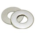 3/8 Stainless Flat Finish Washer (100 Pack) 7/8 OD 18-8 (304) Stainless Steel Suitable for Factories Repair Kitchens Shops and Outdoor Construction by Bolt Dropper