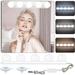 YGS-Tech LED Vanity Mirror Lights Kit 5 Bulbs 3 Colors Hollywood Style IP65 Waterproof USB Vanity Lights for Makeup Vanity Table Studio Dressing Room Bathroom