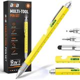 BIIB Stocking Stuffers for Men Gifts for Men 9 in 1 Multitool Pen Mens Gifts for Christmas Gifts for Dad Who Wants Nothing Dad Gifts for Him White Elephant Gifts for Adults Gadgets for Men